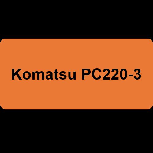 Komatsu PC220-3